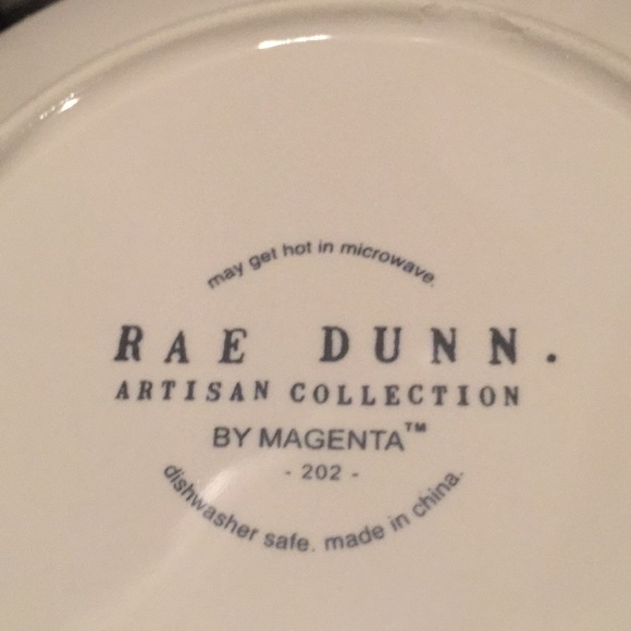 LAST SET: Rae Dunn “Cheer, Joy, Peace & Merry”ceramic plates - Picture 7 of 8